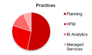 Planning, HFM, Bi Analytics, Managed Services