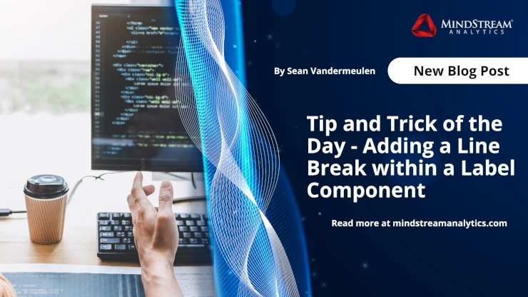 Tip of the Day: Adding a Line Break in a OneStream Label Component