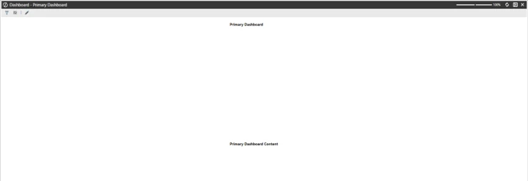 OneStream Primary Dashboard View
