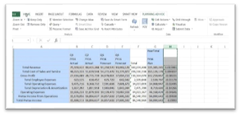 MindStreamAnalytics Oracle NetSuite Excel