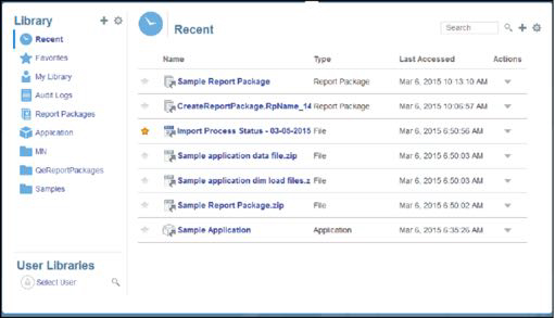 eprcs libray screen shot
