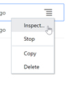Oracle Create Application Inspect Menu Prompt