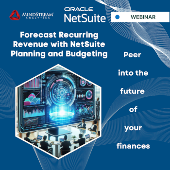 Forecast Recurring Revenue with NetSuite Planning and Budgeting