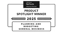 NetSuite Planning and Budgeting Winner 2025