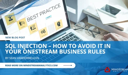 Prevent OneStream SQL Injection