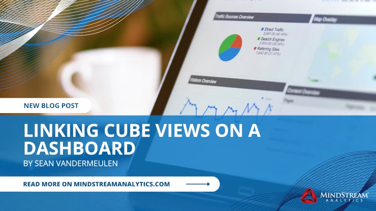 Navegación de cube view en dashboard de OneStream