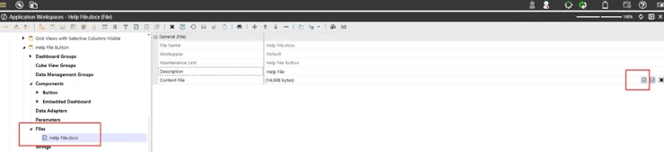 OneStream Crear archivo de panel