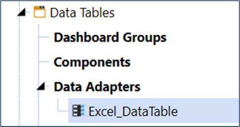 Tablas de datos de Excel en OneStream