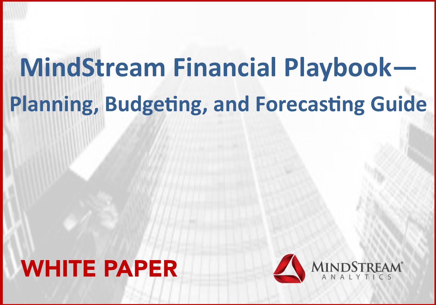 Playbook financiero