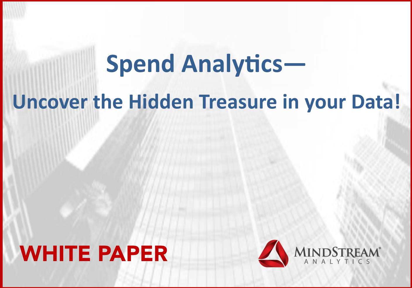 Spend Analytics