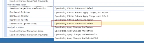 Configurar acción de interfaz de usuario en OneStream