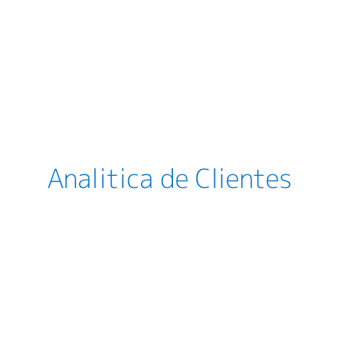 Soluciones de analítica de clientes