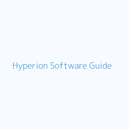 Hyperion software