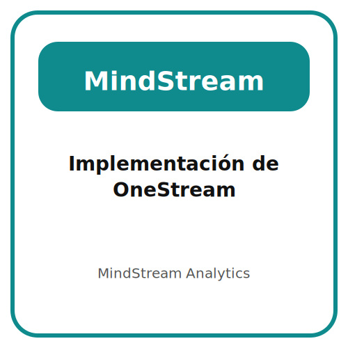 implementación de OneStream