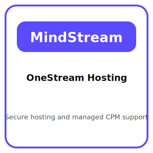 OneStream hosting