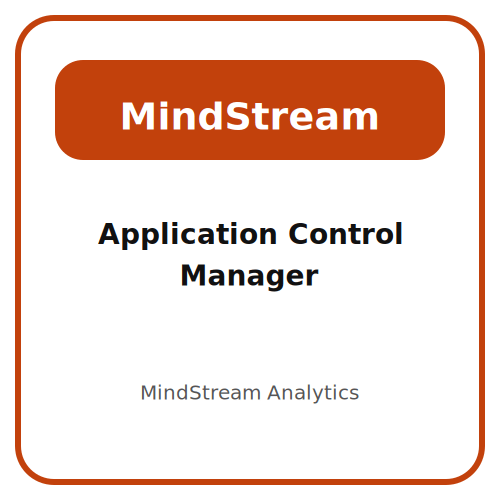 Application Control Manager de OneStream