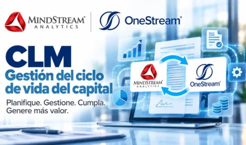 Gestión del ciclo de vida del capital (CLM) con MindStream Analytics y OneStream Gestión del ciclo de vida del capital (CLM) con MindStream Analytics y OneStream