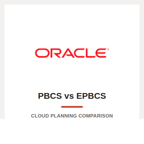 PBCS and EPBCS comparison