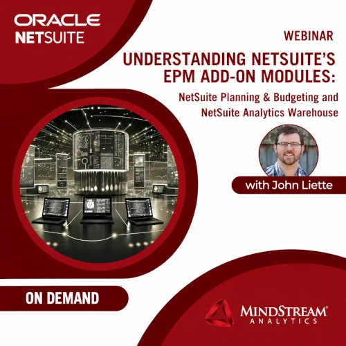 NetSuite EPM Add On Modules