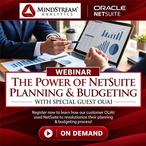 The Power of NetSuite Planning and Budgeting