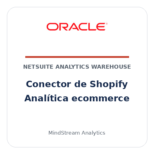Conector NSAW para Shopify y analítica ecommerce