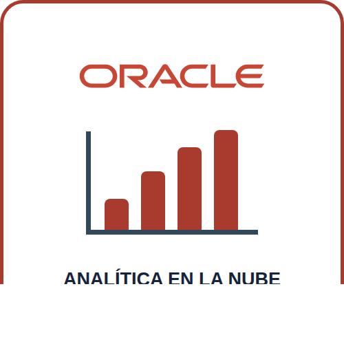 Panel de analítica de Oracle en la nube