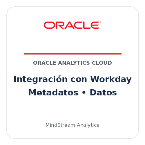 Integración de Oracle Analytics Cloud con Workday