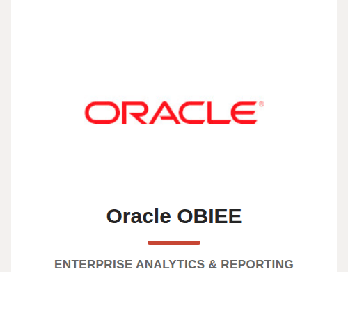 OBIEE enterprise business intelligence and analytics