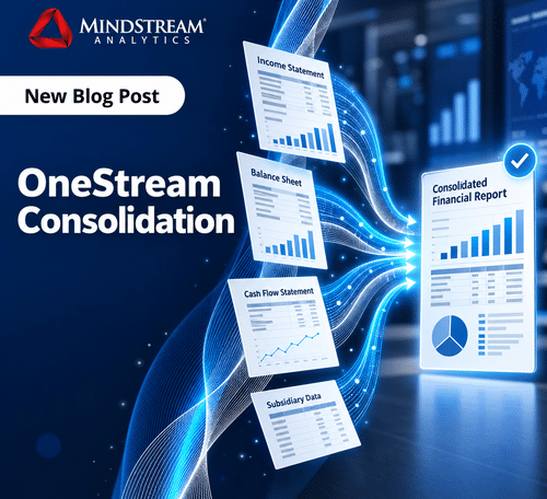 OneStream consolidation combining financial statements into a trusted report