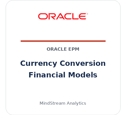 Oracle currency conversion for EPM financial models
