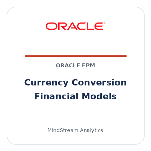 Oracle currency conversion for EPM financial models