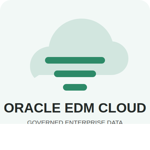 Gobierno con Oracle Enterprise Data Management Cloud