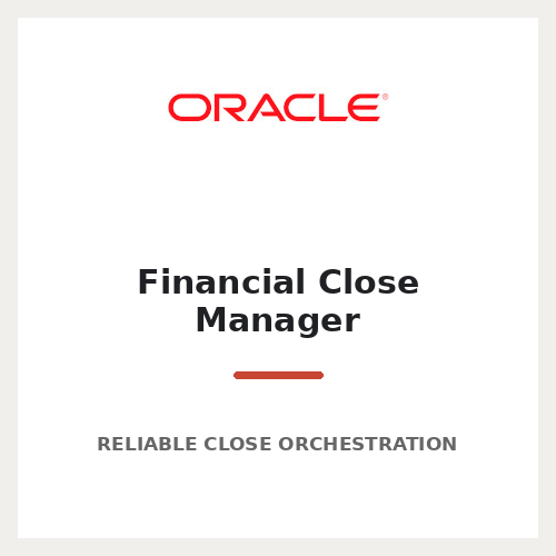 Financial Close Manager workflow and task management