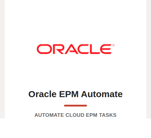 EPM Automate data and metadata load automation