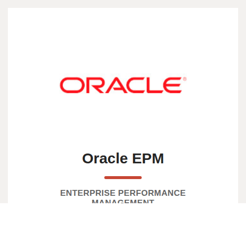 Oracle EPM
