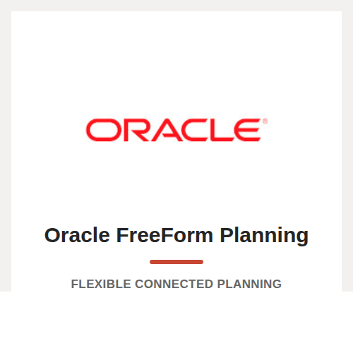 Oracle FreeForm Planning