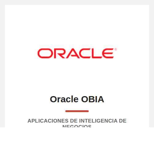 Oracle OBIA