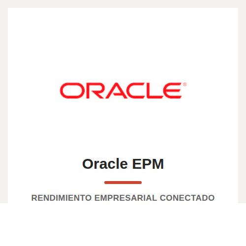 Gestión del rendimiento empresarial de Oracle