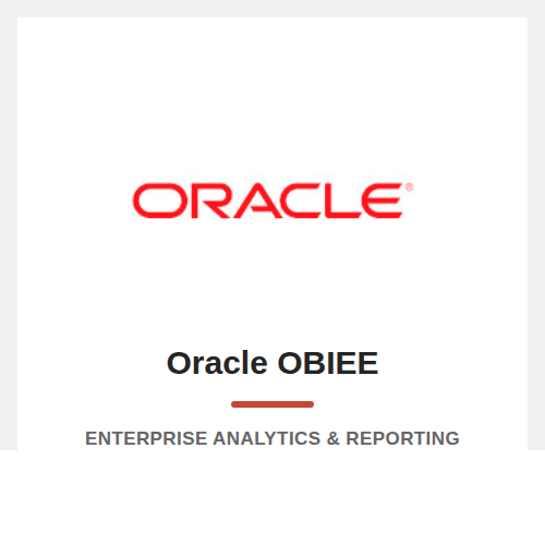 Oracle OBIEE enterprise analytics and reporting