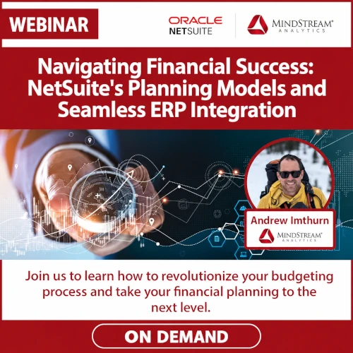 Oracle NetSuite Planning Models