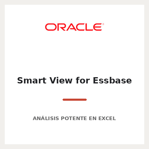 Smart View para Essbase y análisis en Excel