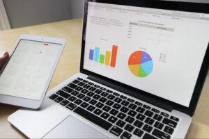 Financial automation dashboard showing automated reporting, reconciliation, forecasting, budgeting, and financial close processes.