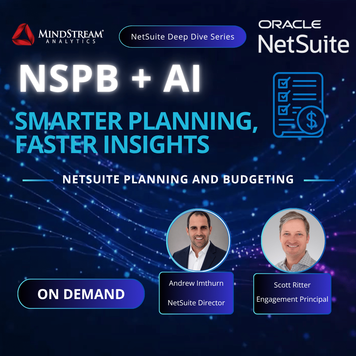 NSPB and AI smarter planning and faster insights webinar